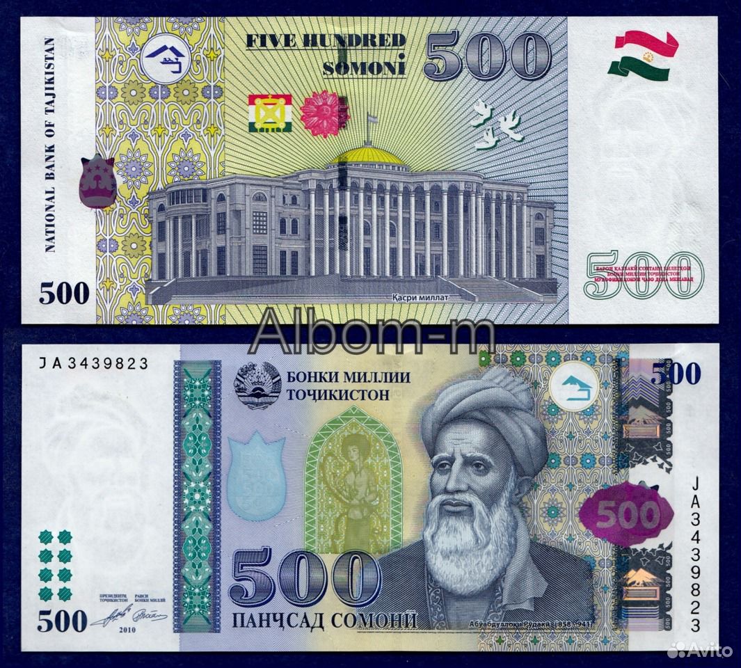 Таджикские деньги курс