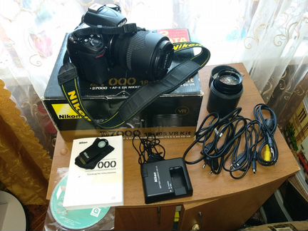 Фотоаппарат Nikon d7000 kit 18-105 vr и юпитер 37а