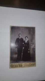 Фотокарточка 1911 с автографом