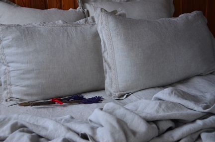 Комплект постельного белья из умягченного льна