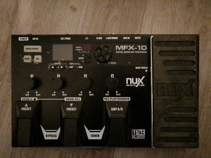 Гитарный процессор nux mfx 10