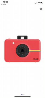 Моментальная фотокамера polaroid Snap