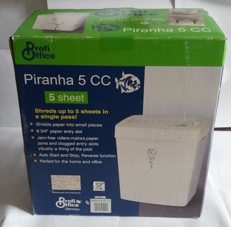 Piranha 5cc Шредер(уничтожитель бумаги)