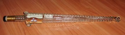 Бутылка фигурная кинжал меч Авак Армения 54 см