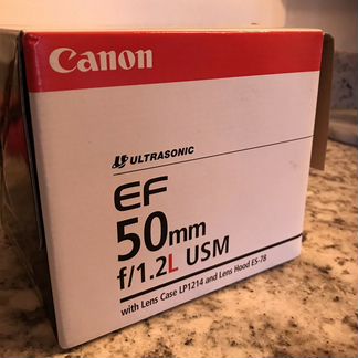 Продам качественный EF 50mm f / 1.2L