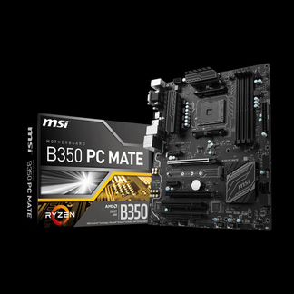MSI B350 PC mate + ryzen 5 2600X