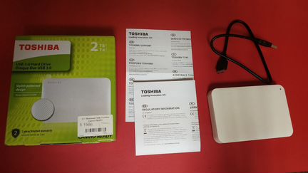 Переносной жёсткий диск 2 Tb Toshiba