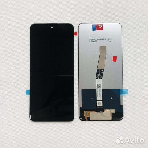 Дисплей Xiaomi Redmi Note 9 Pro, Note 9s черный