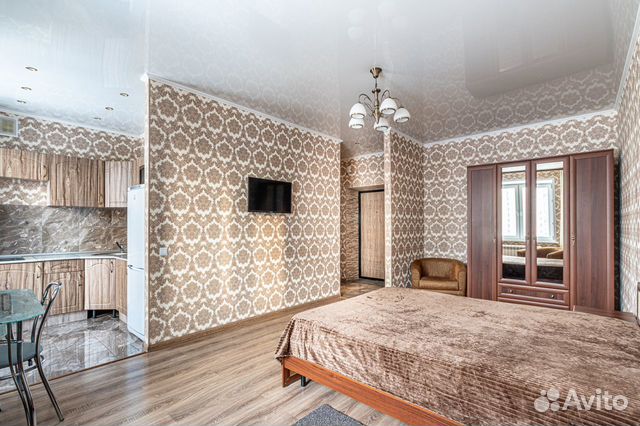 

Квартира-студия, 35 м², 1 кровать