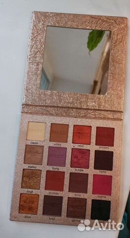 Тени высокопигментированные