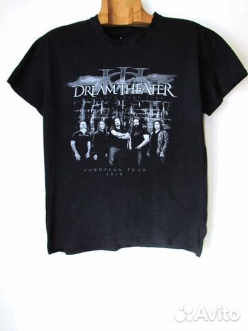 Dream Theater официальная туровая футболка