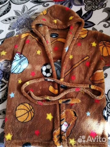 Детский махровый халат