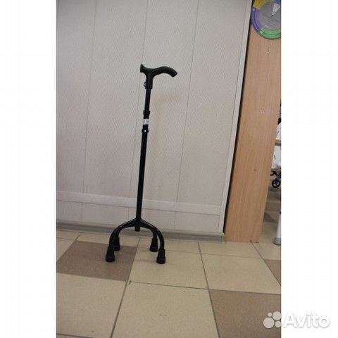 Трость 4-х опорная