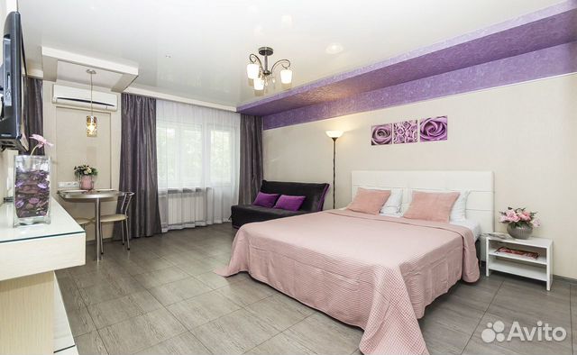 

Квартира-студия, 32 м², 2 кровати