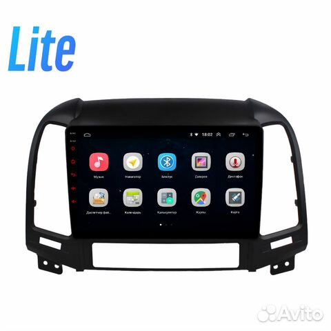 Магнитола Parafar Hyundai Santa Fe 2 Android