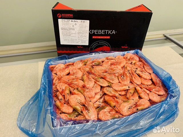 Креветка магаданская 70/90