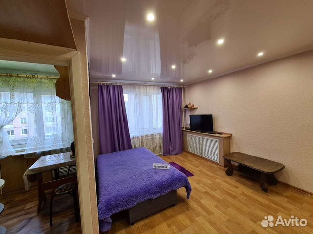 

1-к. квартира, 48 м², 2 кровати