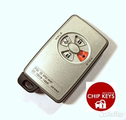 Ключ зажигания Toyota Avalon. FCC ID: HYQ14AAF
