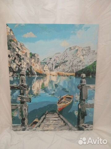 Картина по номерам готовая