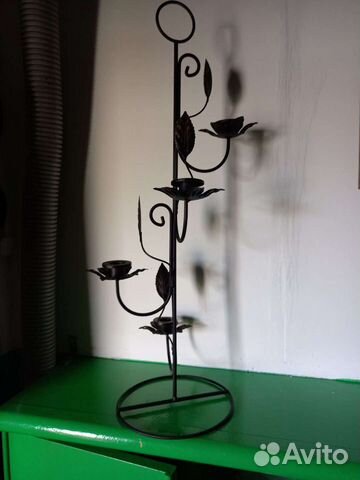 Кованый канделябр