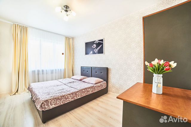 

2-к. квартира, 45 м², 2 кровати