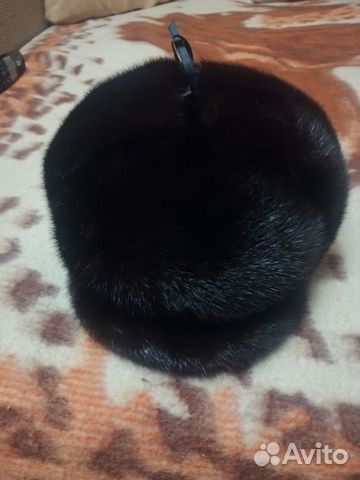 Норковая шапка мужская