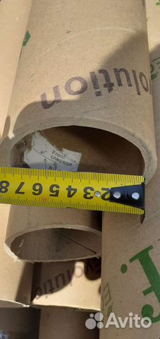 Шпуля втулка туба гильза картонная диаметром 76мм