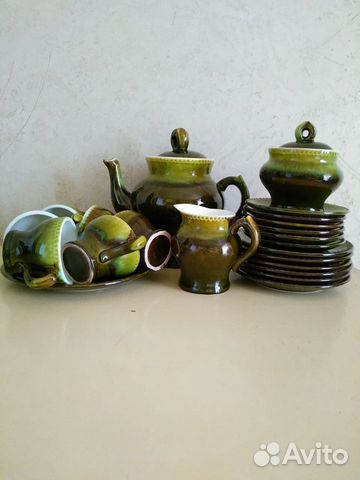 Сервиз чайный керамика