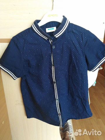 Рубашка Акула 128 размер