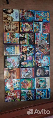 Детские DVD диски с мультиками и фильмами