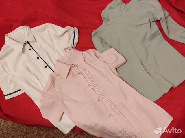 Школьные блузки, кофты, водолазка р-ры 140,146,152