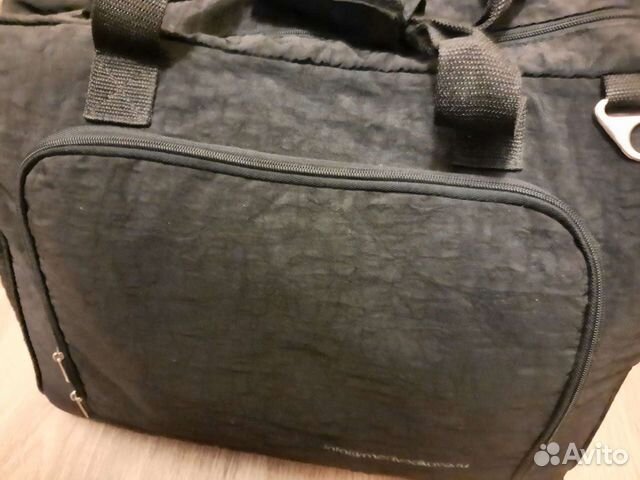 Сумка дорожная цвет черный