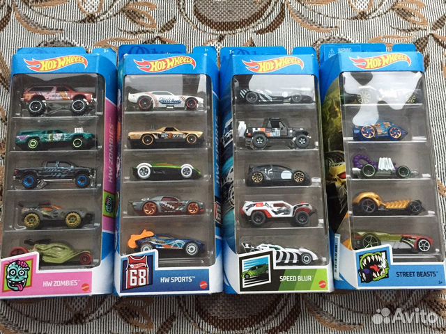 Машинки коллекция hot whels -wawe cravers
