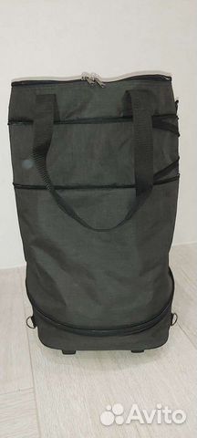 Сумка дорожная на колесиках легкая