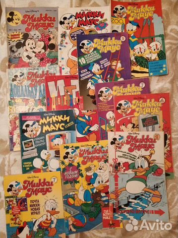 Комиксы Микки маус