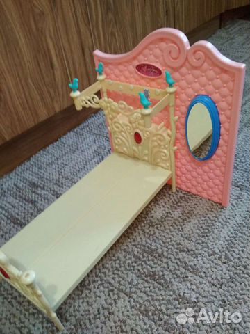 Кроватка для куклы барби,пианино