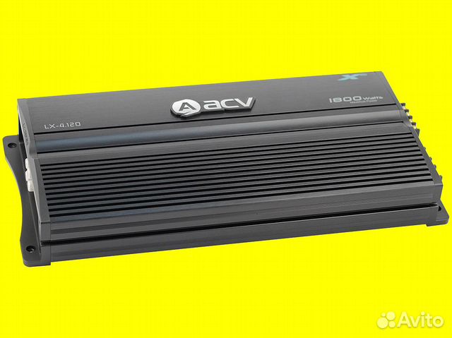 Усилитель ACV LX-4.120 4x120 Ватт Гарантия 6 месяц