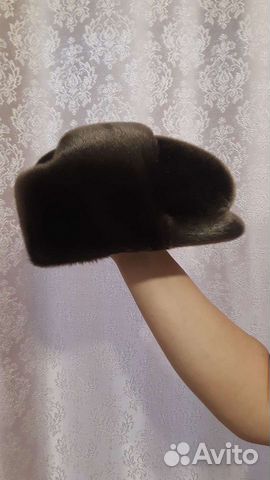 Меховая мужская кепка