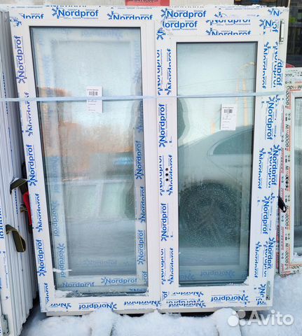 Окна пластиковые 1100х1200