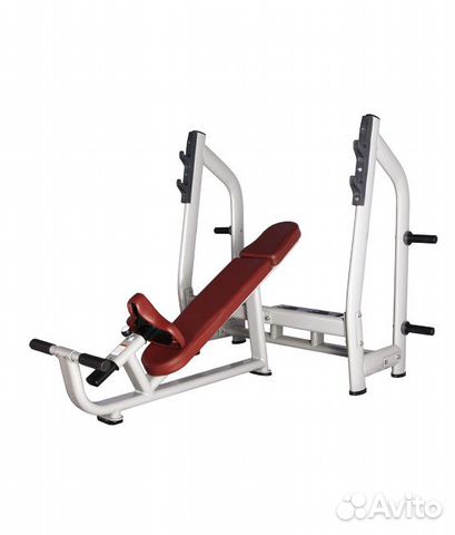 Скамья для жима с наклоном Bronze Gym H-025