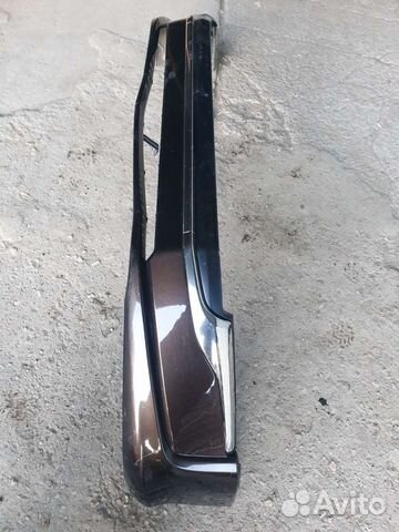 Prado 150 накладка переднего бампера