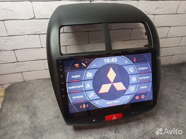 Магнитола Mitsubishi ASX на андроид IPS экран