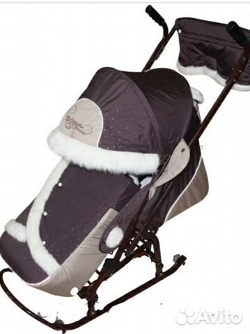 Санки коляска Скользяшки Северные