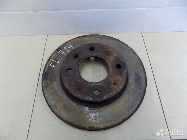 Диск тормозной передний вентилируемый Elantra 2000