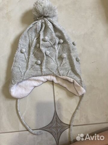 Зимняя шапка Густи, варежки