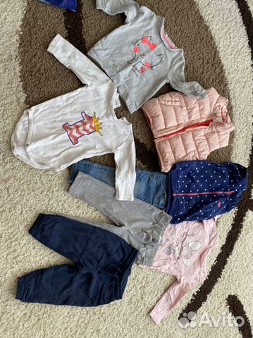 Пакет вещей на девочку