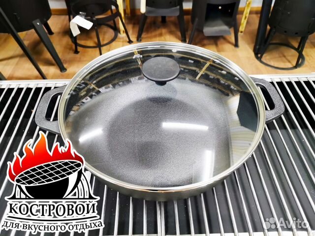 Вок чугунный