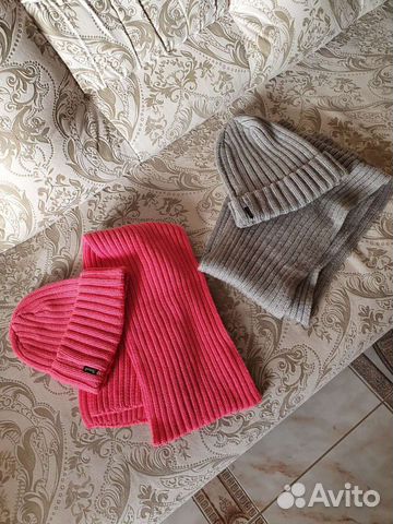 Комплект шапка шарф