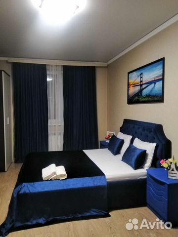 

1-к. квартира, 44 м², 1 кровать