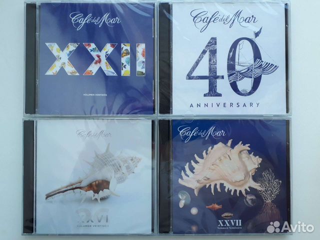 CD диски сборники Cafe del Mar, Buddha Bar